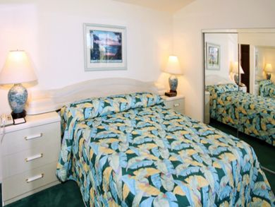 Bedroom with king bed